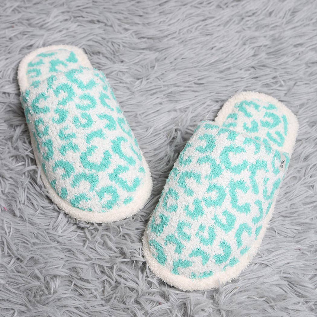 Fashion City - Vendita all'ingrosso Pantofole - Donna - Pantofola invernale con motivo leopardato morbido17