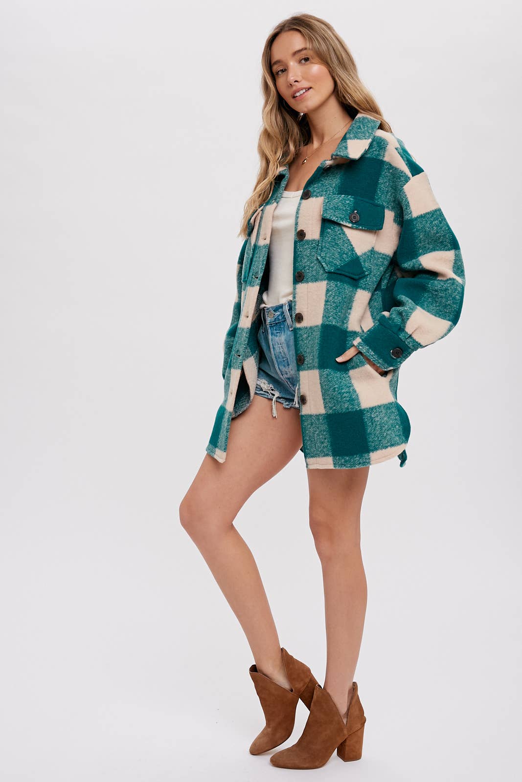 Bluivy – wholesale Rock - Dam – BORSTAD RUTIG ÖVERDIMENSIONERAD KAPPA7