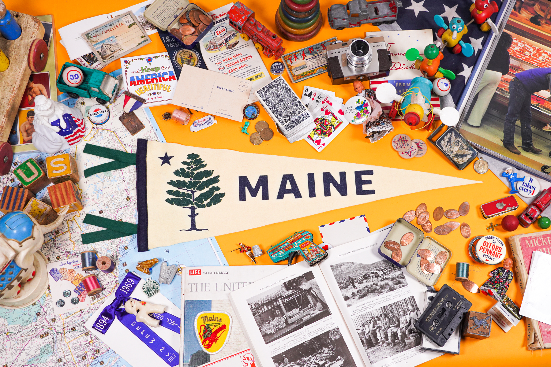 Oxford Pennant - Wholesale Flag - Maine Pennant1