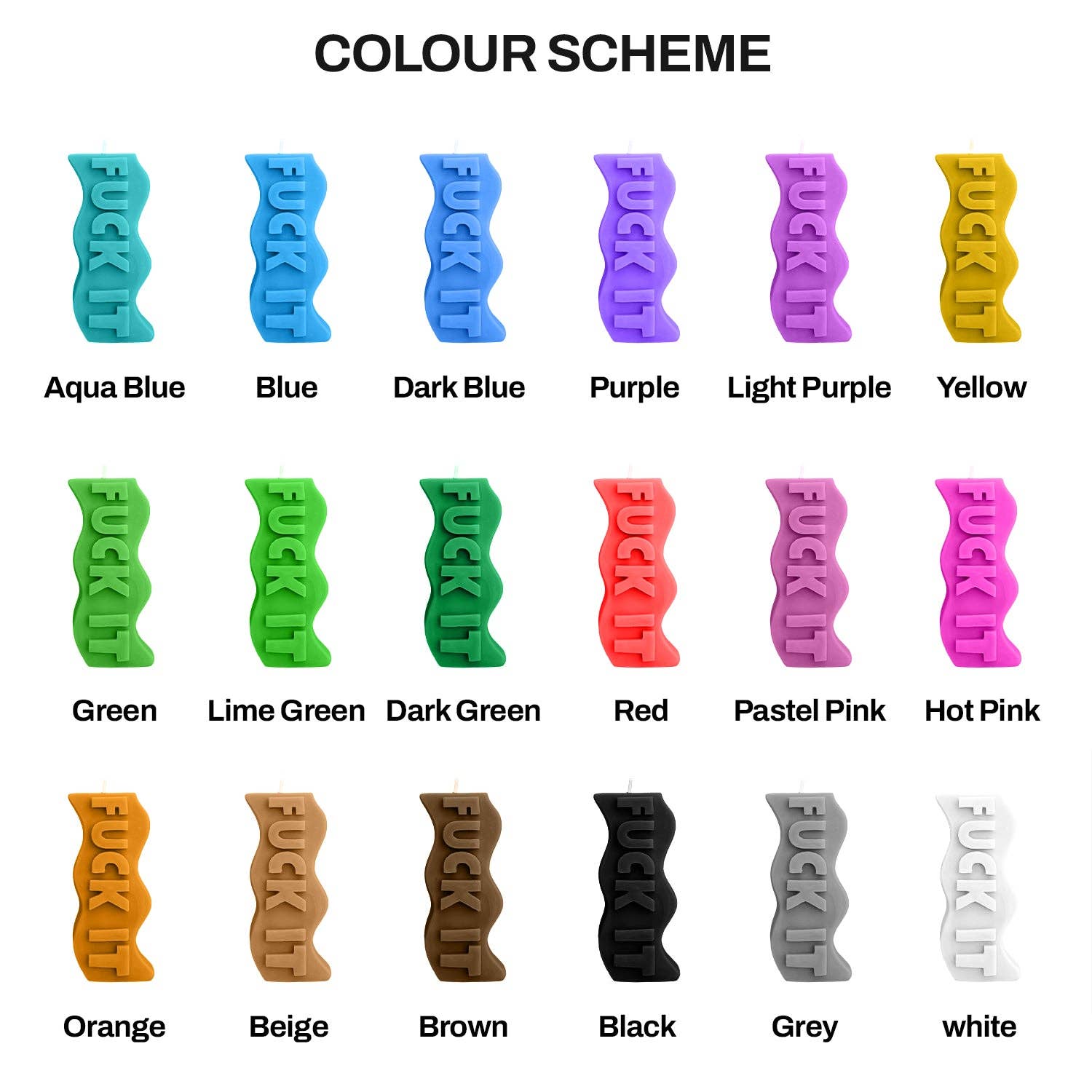 Candle Lume - Wholesale Novelty Candle - Fuck It Candle4