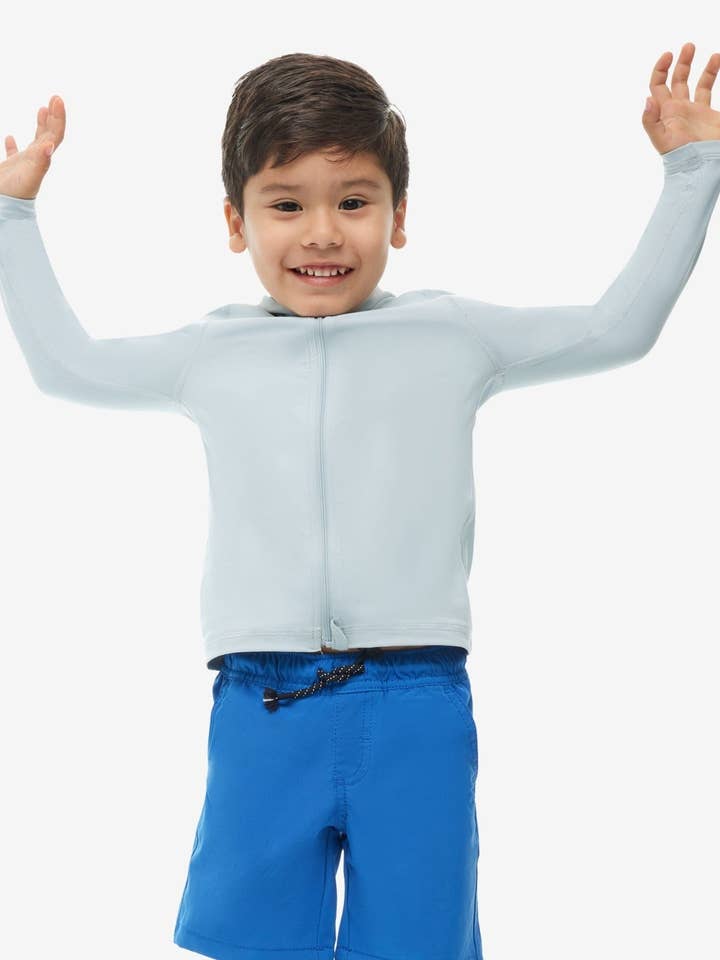 PEUTER VOLLEDIGE RITS HOODIE TOP (1003T) voor wholesale door BloqUV