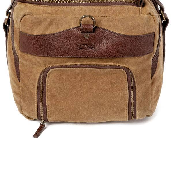 Mission Mercantile Leather Goods - Wholesale Weekender Bag - Unisex - Campaign Waxed Canvas Medium Duffle Bag3
