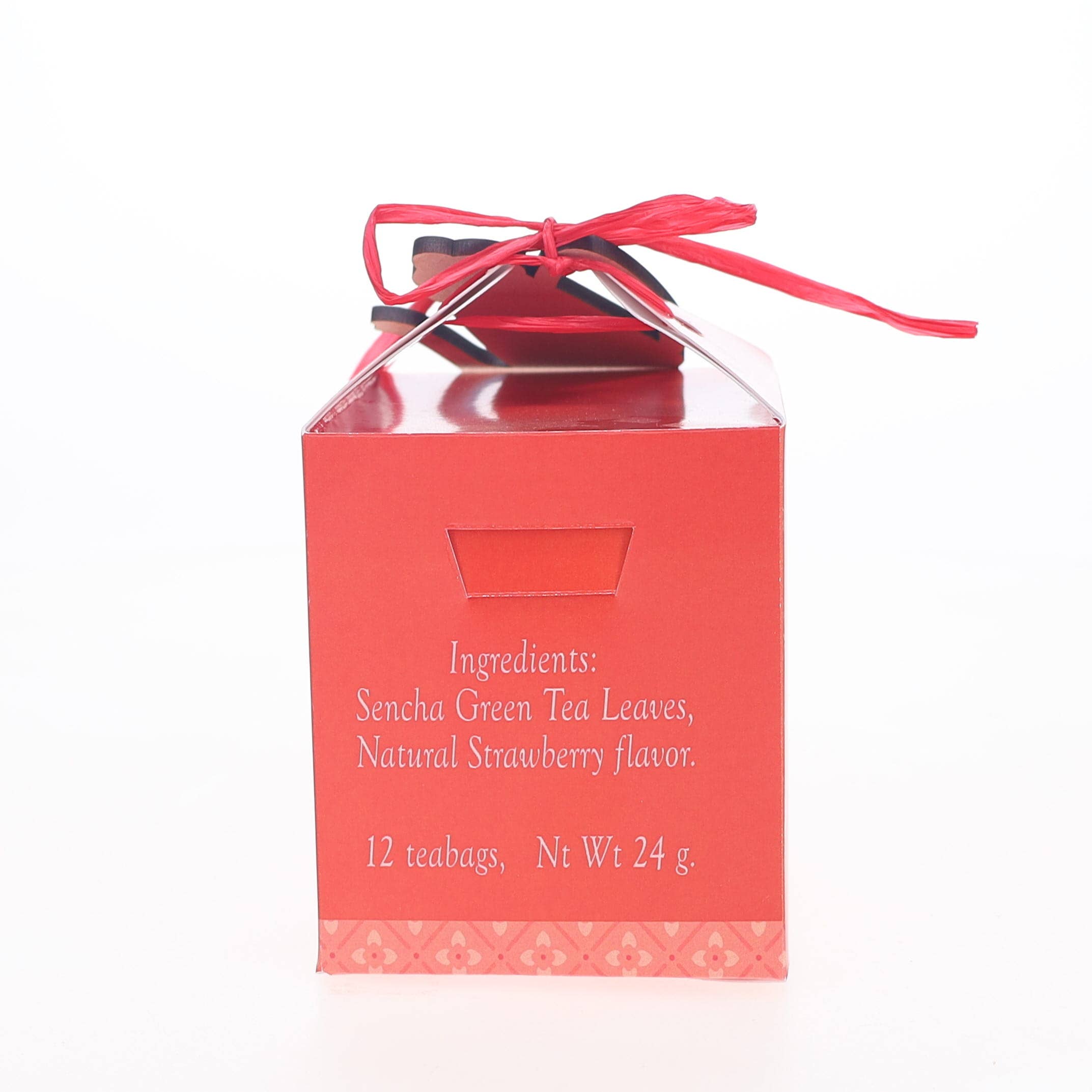 Cascade Teas & Botanicals - Wholesale Tea Bags - Sweet Strawberry Green Tea Box, Tea bags, Classic Flavors1