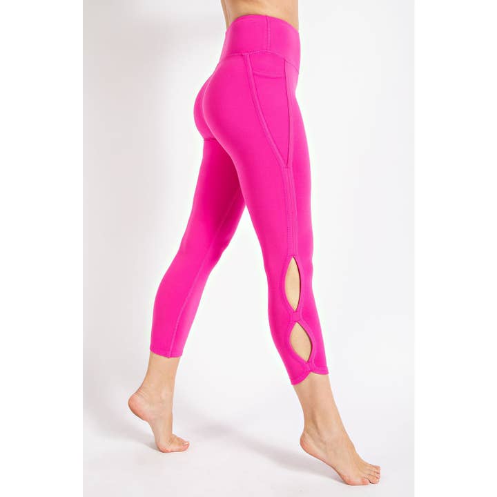 Rae Mode - Wholesale Athletic/Lounge Leggings - Women's - BUTTER HIGH RISE CROPPED YOGA LEGGINGS37