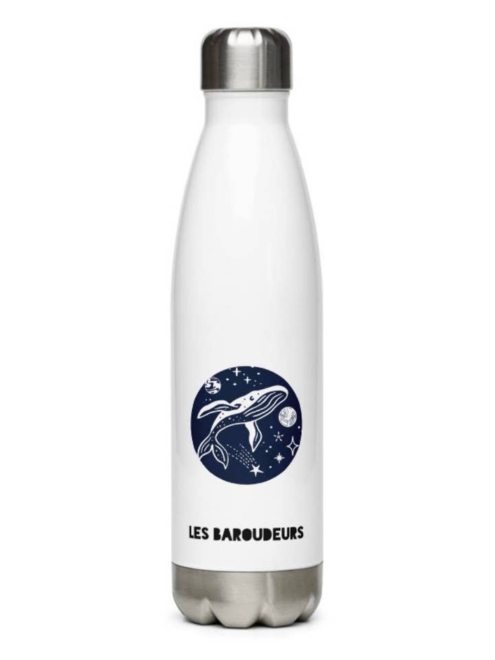 Space Whale Edelstahl-Trinkflasche für den Großhandel von L’Atelier du Renard