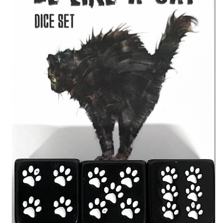 Be Like A Cat - d6 pack 🐾 for wholesale by Critical Kit Ltd
