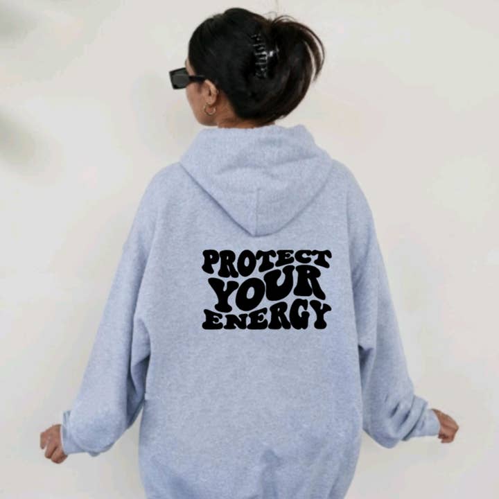 Protect Your Energy Hoodie for wholesale by 37 West Co