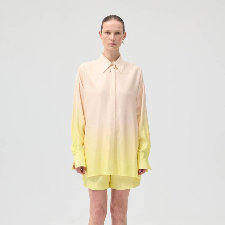 Roma Shirt Yellow for wholesale by eikō ai