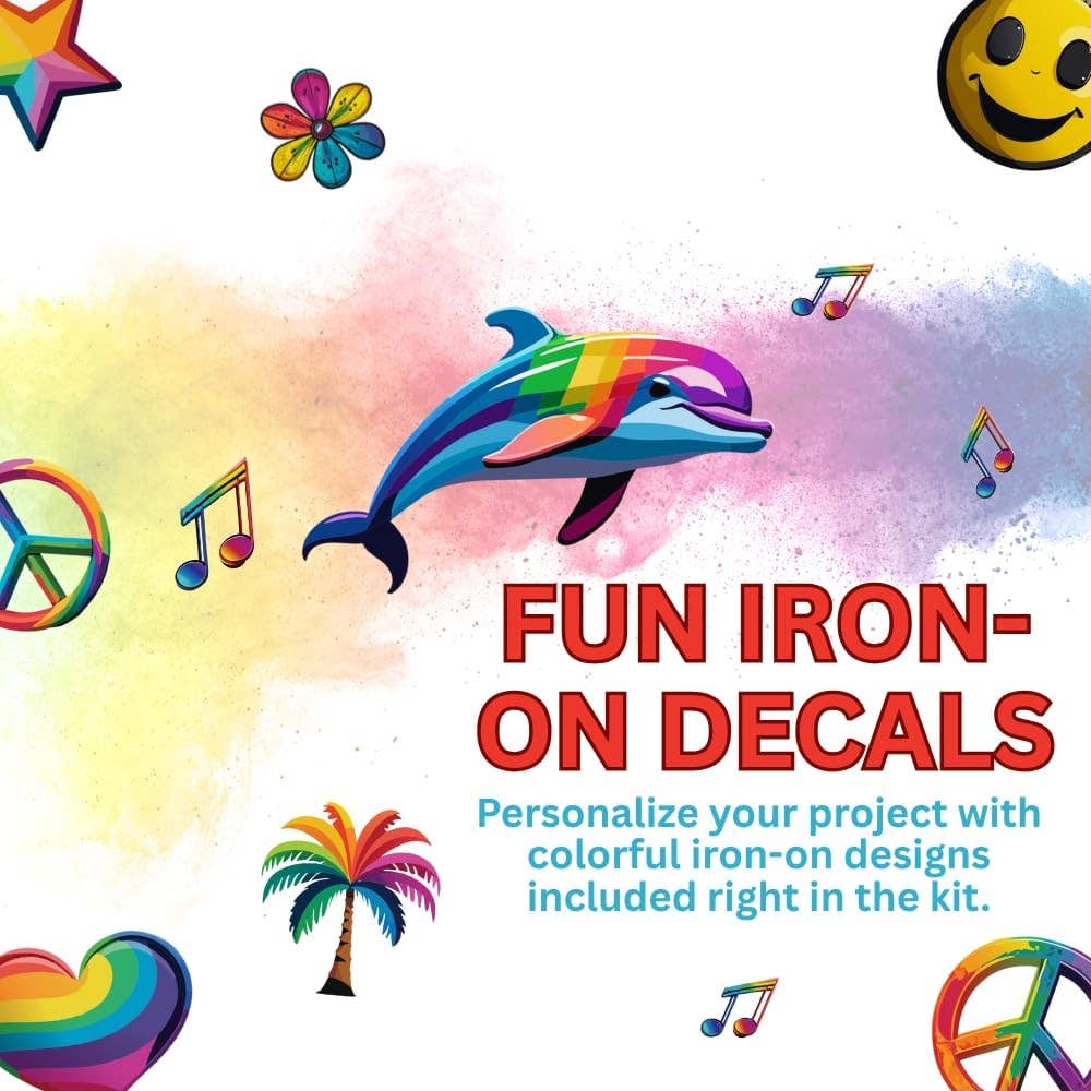 SD Toyz - Vente Kit de bricolage - Kit de Teinture Tie-Dye YDI Activité DIY Art & Artisanat & Idée de Fête3