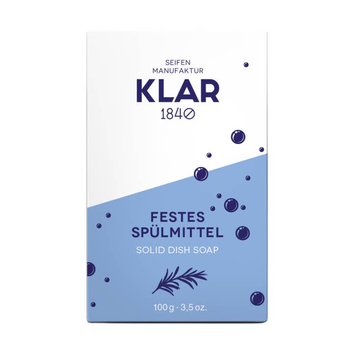 Klar Seifen fester Geschirrspülseife für den Großhandel von Klar Seifen