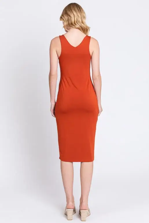 Final Touch - Wholesale Dress - Women's - Double Layer Bodycon Dress - D160038