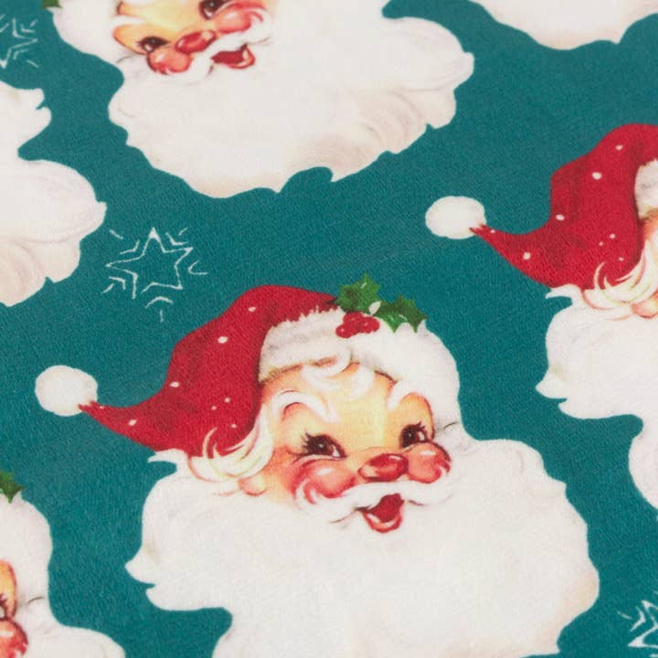 Vintage Santa Velvet Xmas Stocking Multicolour for wholesale on Faire