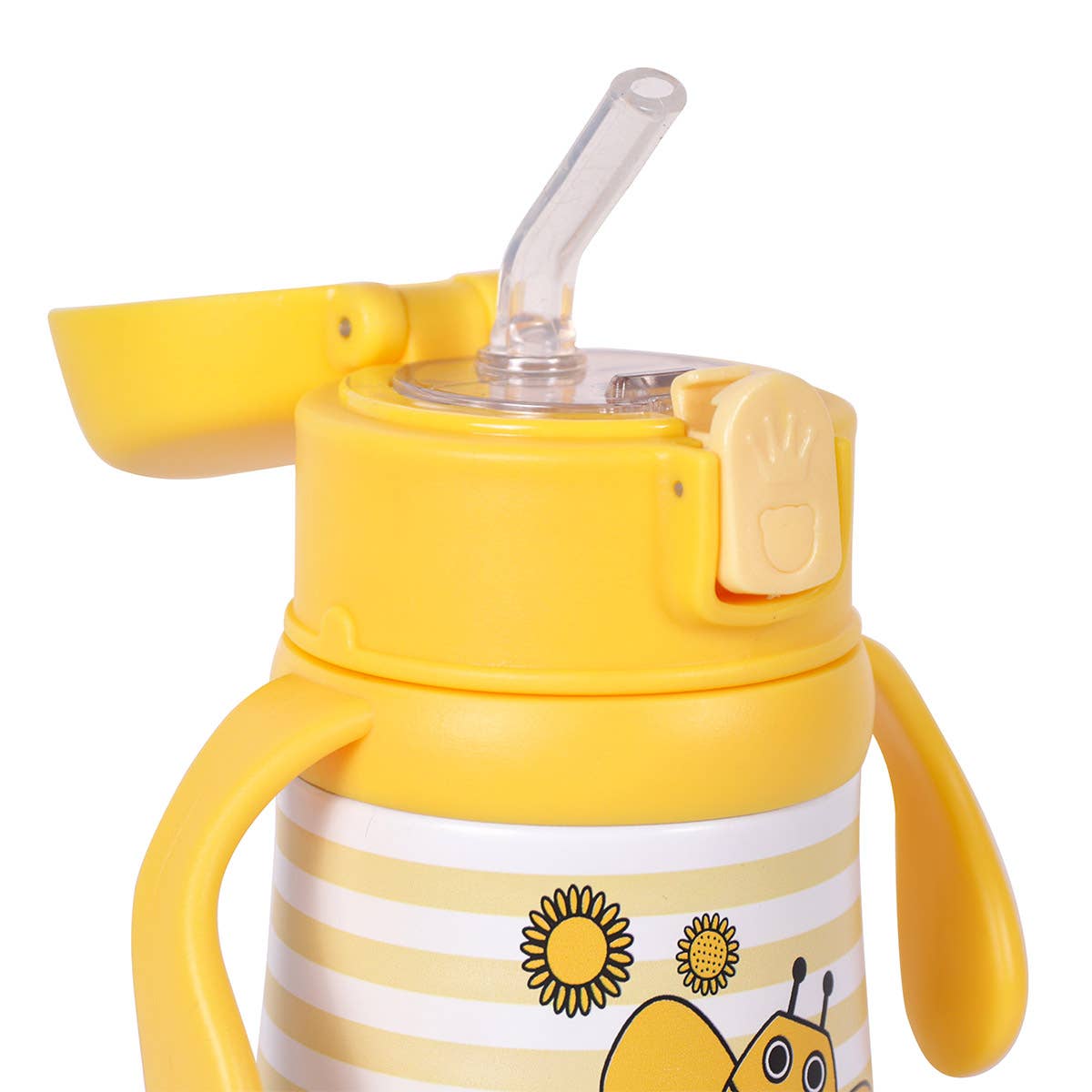 Multi Colored Milk&Moo Steel Kids Water Bottle Arı Vız Vız 360 ml for wholesale on Faire7
