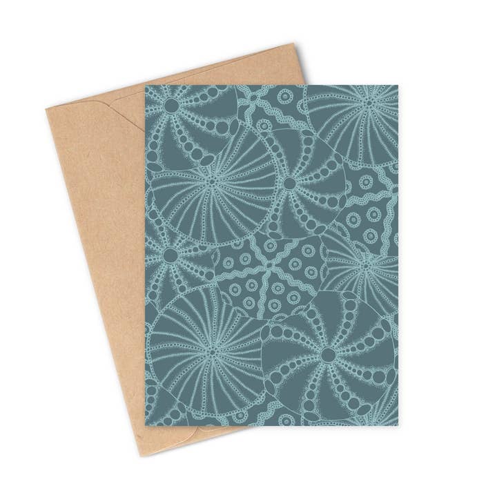 Cartão postal A6 Ouriço psicodélico 2 por atacado de Coconut & Soul