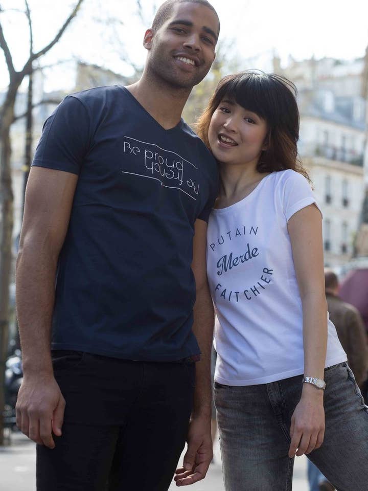 The Pleonastic for Him/Blue Round Neck for wholesale by FRANCE XXI