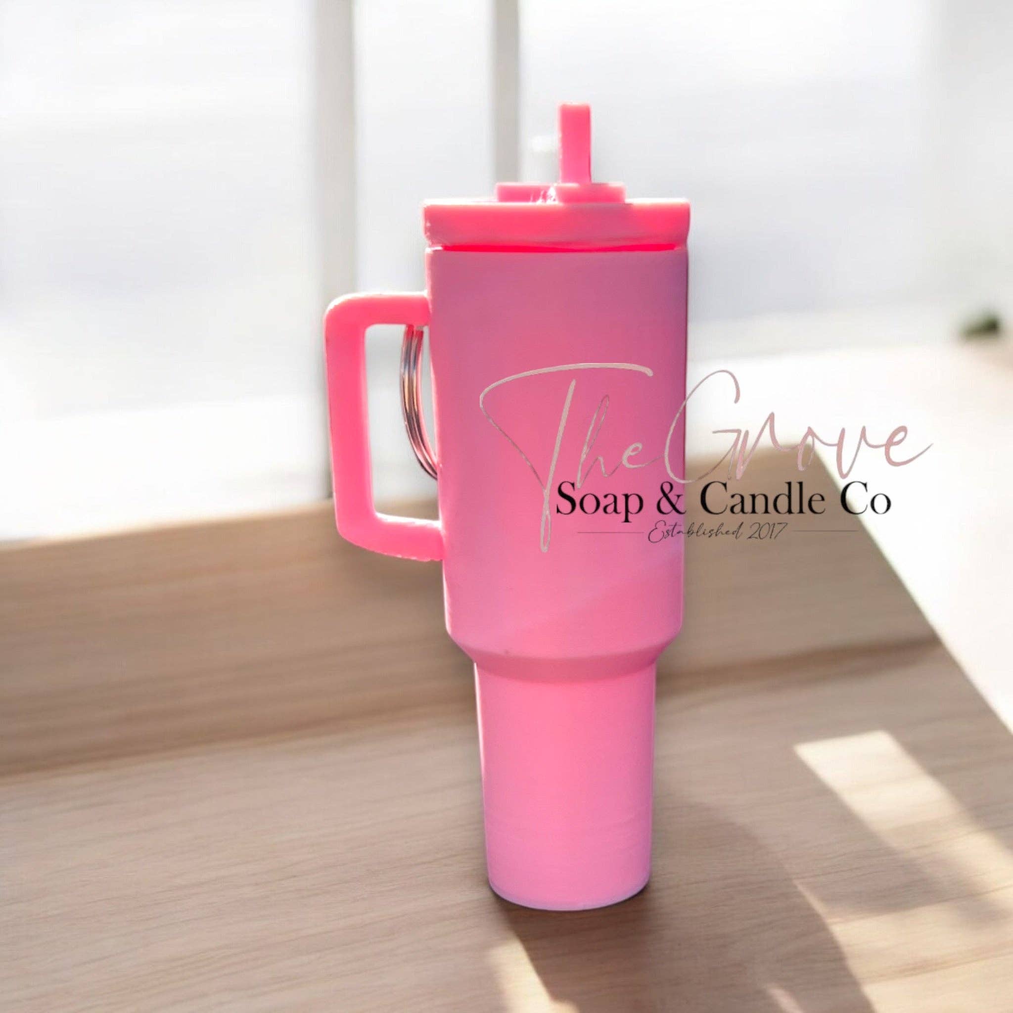 The Grove Soap & Candle Co - Wholesale Lip Balm Case/Holder - Mini tumbler lip balm holder keychain11