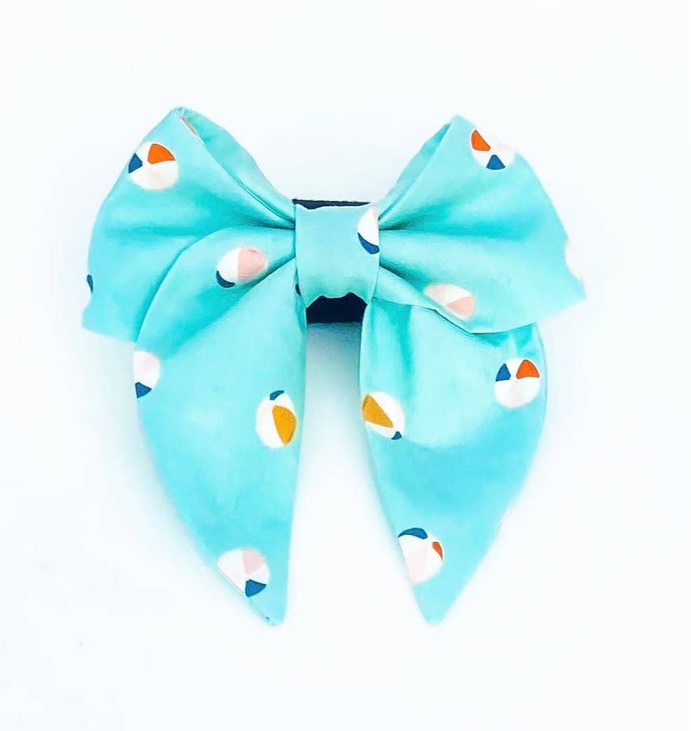 doggish - Venta al por mayor Pajarita - Perros - Accesorio de pajarita de marinero para perro de playa aqua