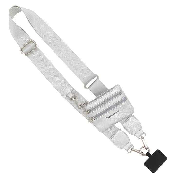Save The Girls - Wholesale Phonecase Strap - Clip & Go Strap with Pouch - Neutral Collection12