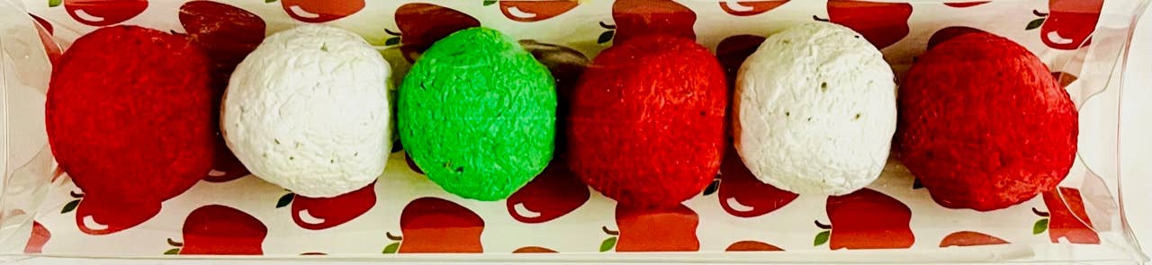 Gifts That Bloom - Wholesale Plant Seeds - Wildflower Seed Bombs with Apple Background