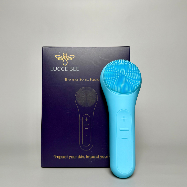 Lucce Bee – wholesale Elektronisk hudvårdsanordning – Silikon Sonic Skrubbborste – Skonsam Exfoliering & Värme1