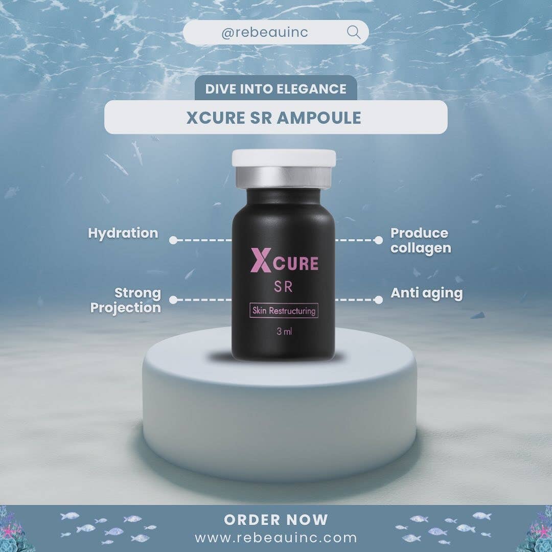Rebeau - Wholesale Facial Serum/Concentrate - X CURE SR AMPOLE 3ml X 10EA3