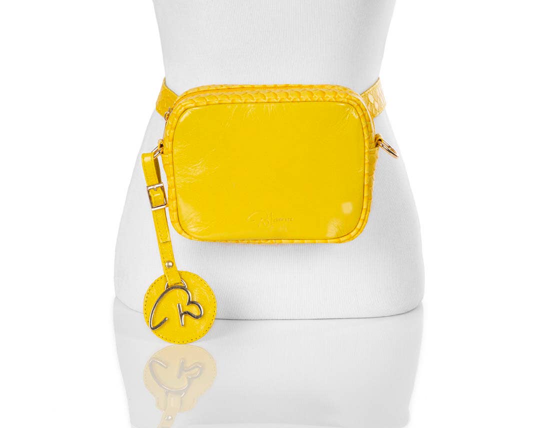 Benenate - Wholesale Crossbody Bag - Women's - Lemon Python 000 Belt/Crossbody Bag5