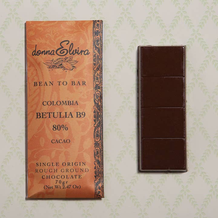 Betulia choklad med enstaka ursprung för wholesale av DONNA ELVIRA dolceria di Roccasalva Elvira