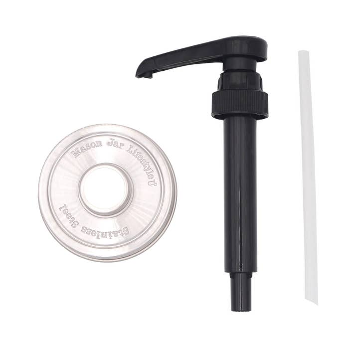 Mason Jar Lifestyle – wholesale Kitchen tool/gadget – Food Grade Dispenser Pump for Mason Jars