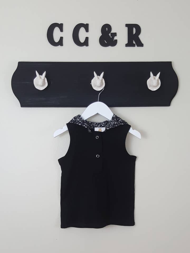Sleeveless Rockin' Hoodie for wholesale by cee cee & ryan