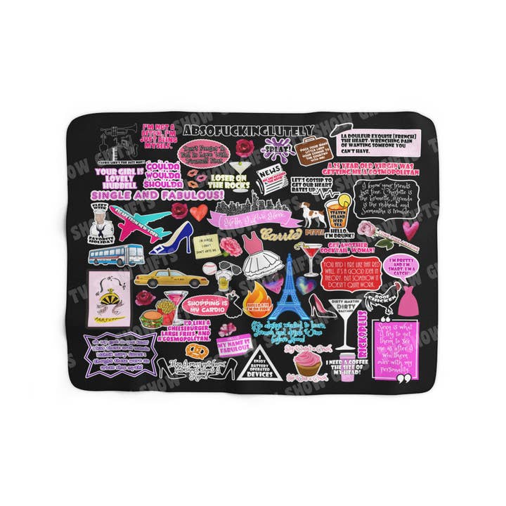 Couverture Sex And The City - SATC pour la vente par TV Show Gifts