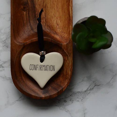 Dimbleby Ceramics - Vente Jeton/pièce de collection - Coeurs religieux en céramique1