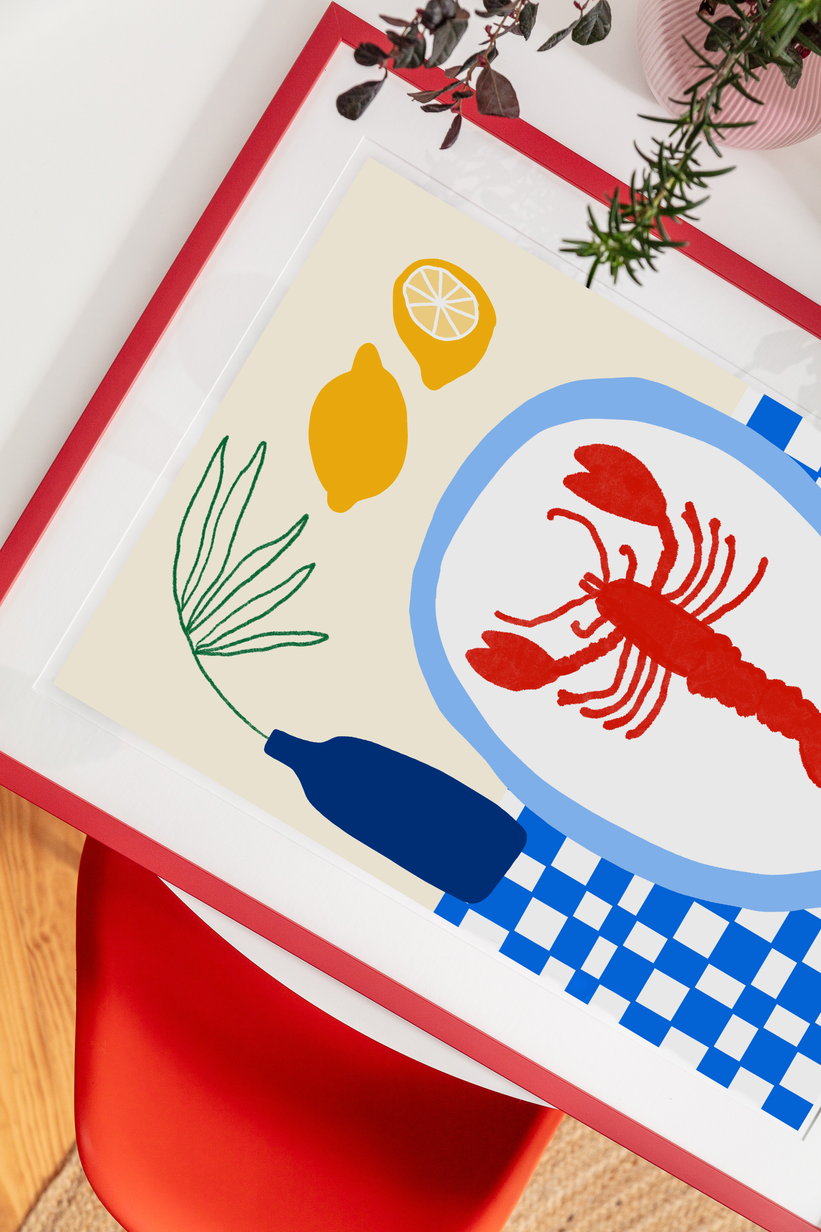 Teresa Rego - Wholesale Art Print - Lobster Lunch4