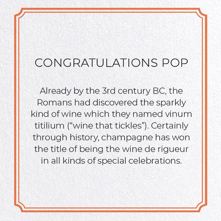 Ezen Trade - Wholesale Congratulations Card - CONGRATULATIONS POP: Greeting Card3