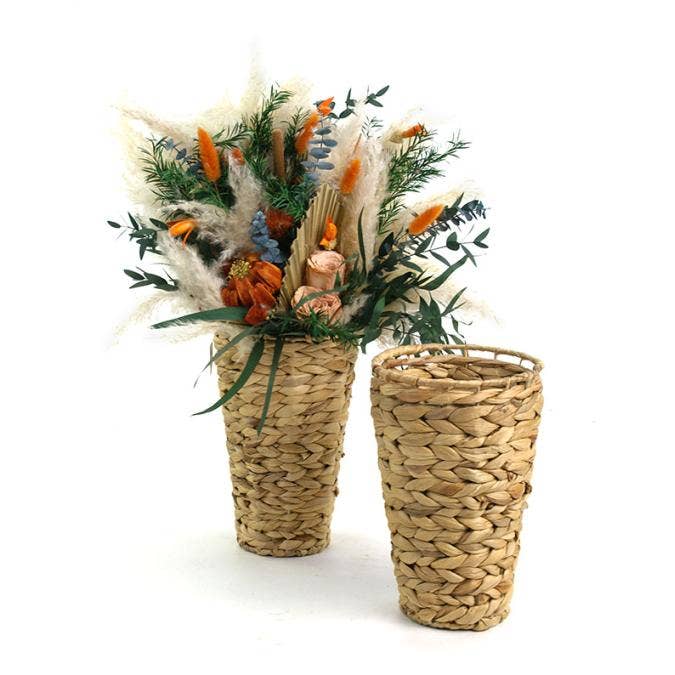 Buhi Imports – Großhandel Vasen – Natürliche Wasserhyazinthenvase mit Liner3