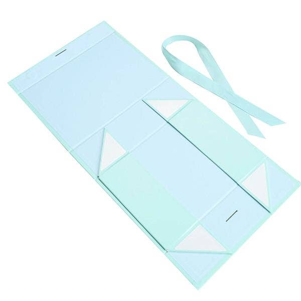 Silver Birch - Wholesale Gift box - Gift Boxes | Collapsible Rigid | Bow Closure | Magnetic S8