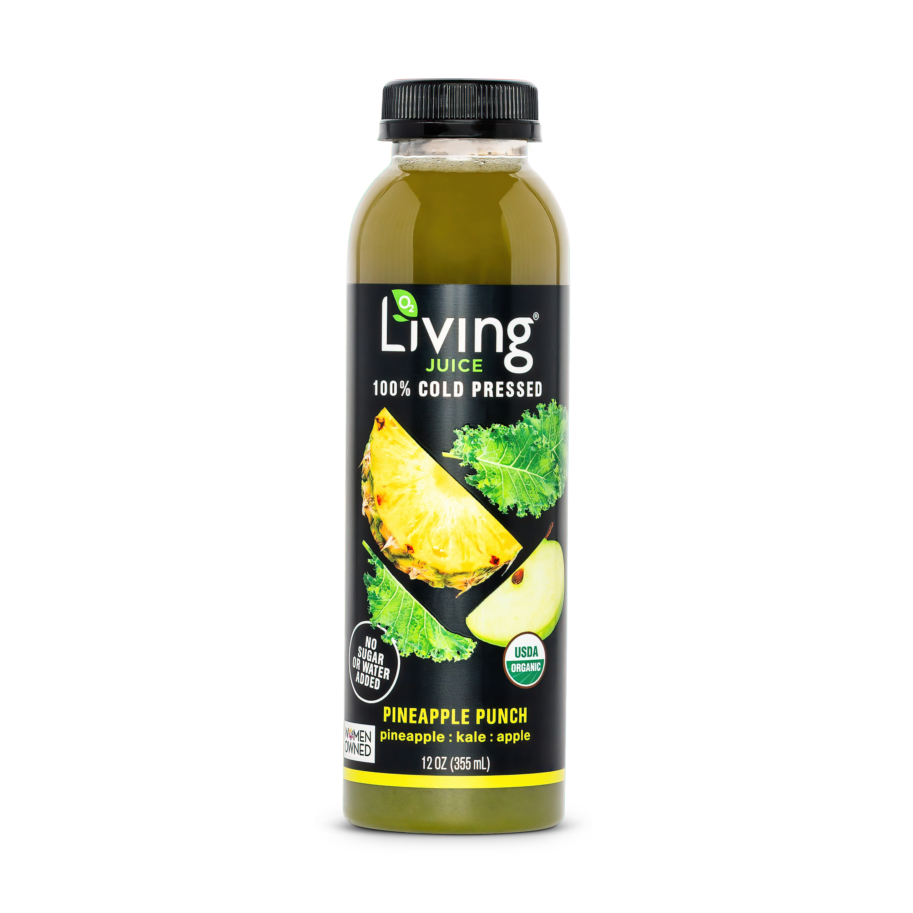 Living Juice - Wholesale Wellness Juice/Tonic - Living Juice Pineapple Punch - Organic 12oz Pressed Juice4