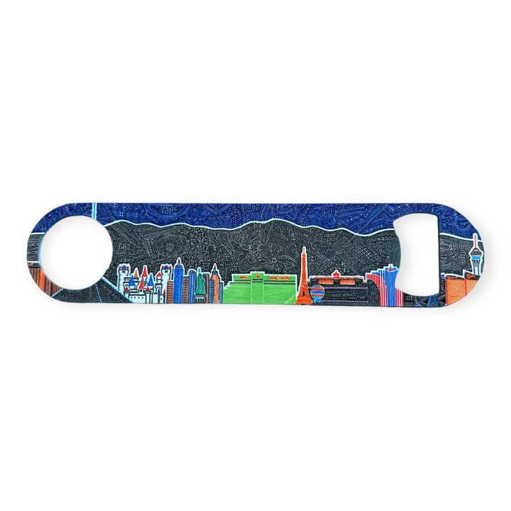 Bottle Opener - Vegas for wholesale by Viz Art Ink
