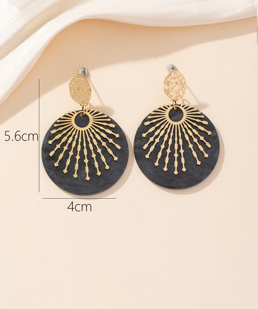 Blossom bijoux - Vendita all'ingrosso Orecchini pendenti - Orecchini a perno in acciaio inox 24BOA0010