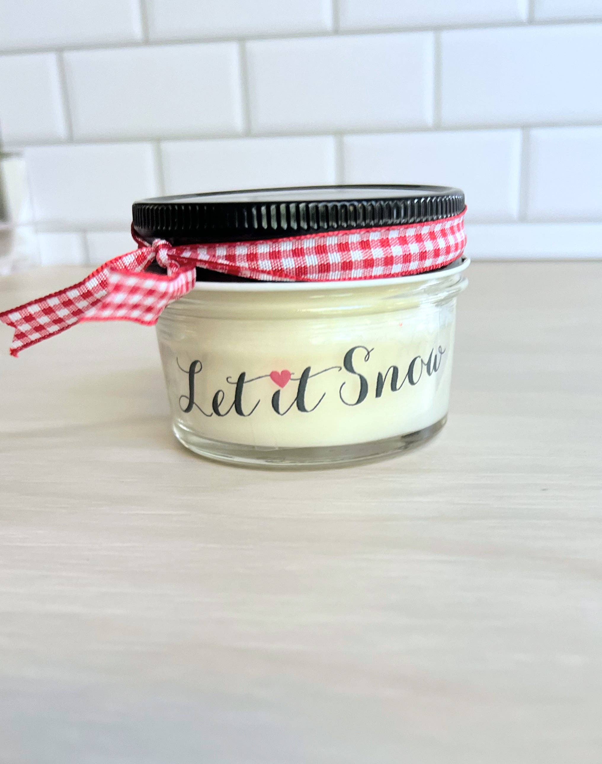 Brownies&Ginger Soap Co - Wholesale Jar/Filled Candle - Holiday Snowman Decor Soy Candles6