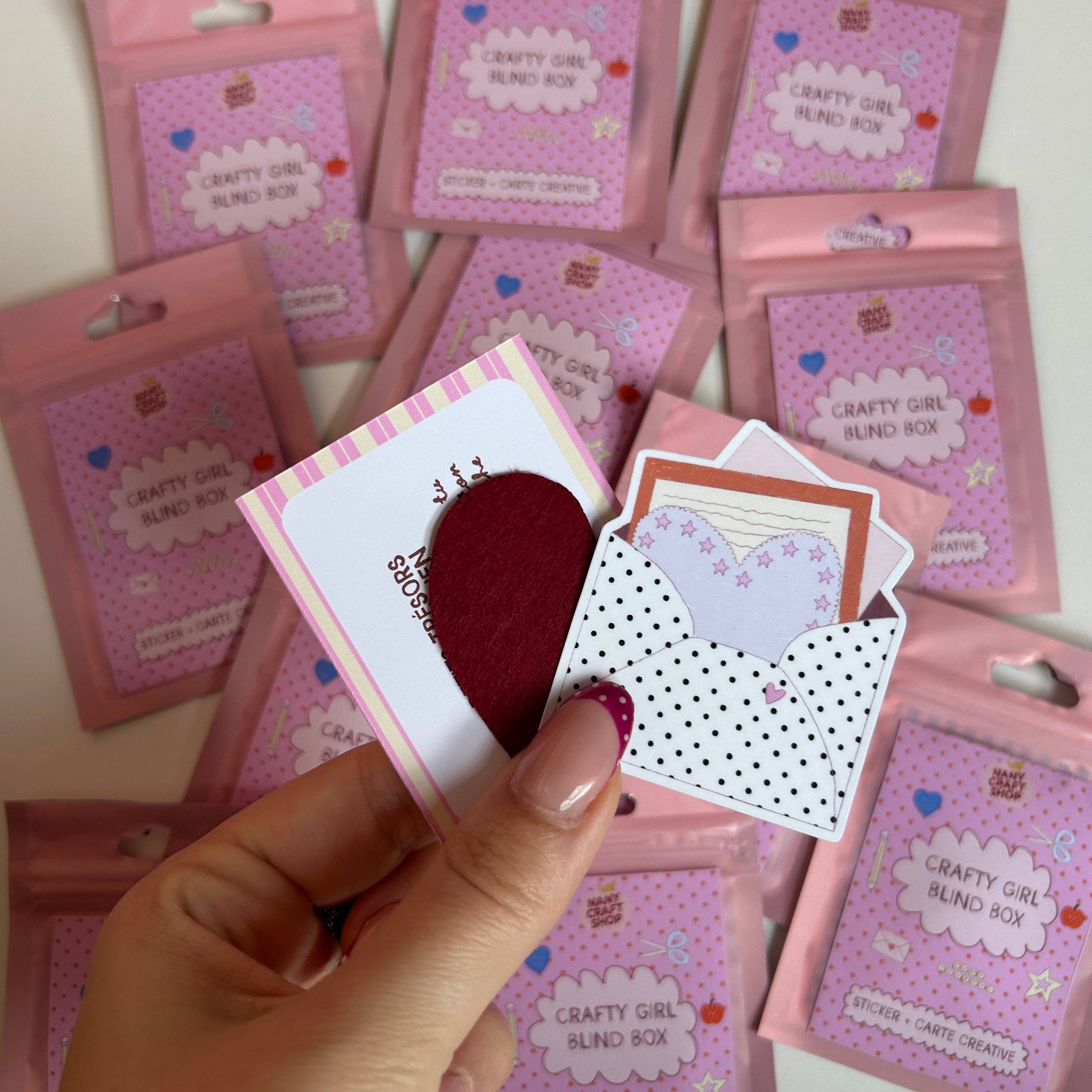 Nany Craft Shop - Wholesale Sticker - Crafty Girl Blind Box 💕1