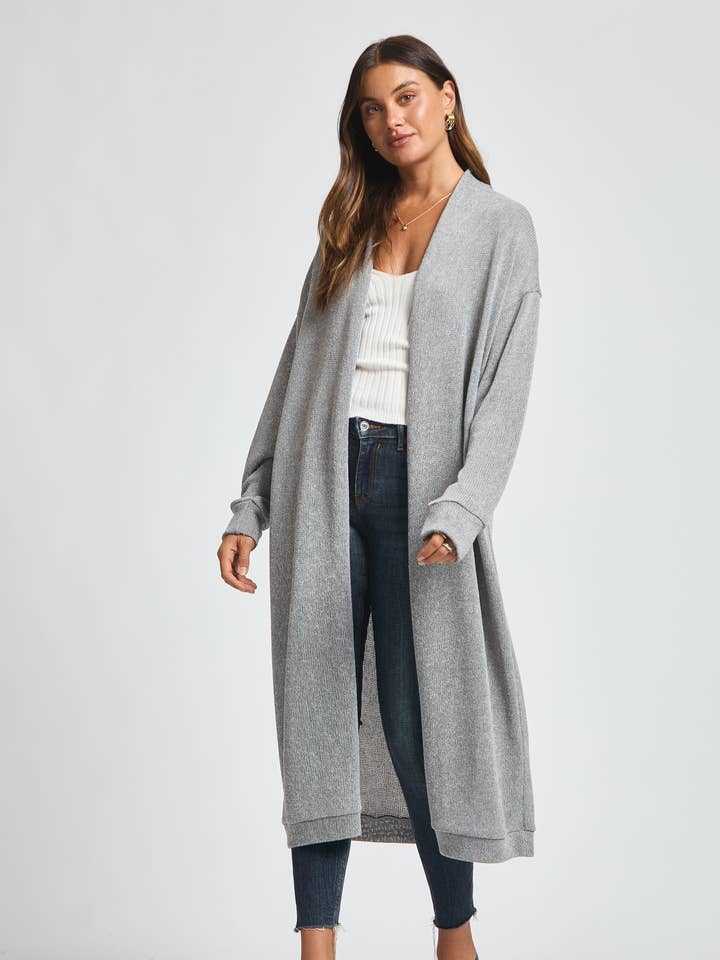 Dear Scarlett - Wholesale Cardigan - Women's - Relaxed Long Cardigan1