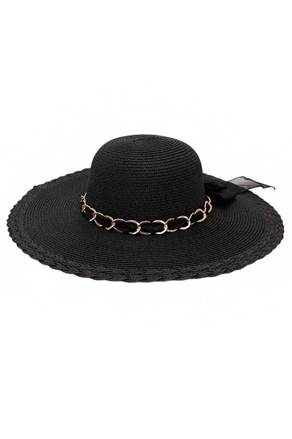 Cap Zone - Vente Chapeau de paille – femme - Chapeau de paille Toyo à bord souple avec ruban de toile de jute6