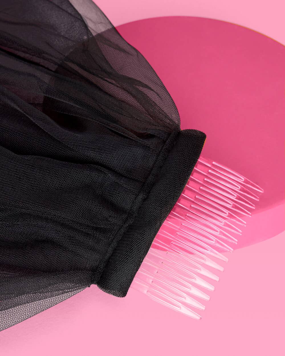 xo, Fetti - Wholesale Veil - Women's - Bride or Die Veil - black tulle veil - divorce party4