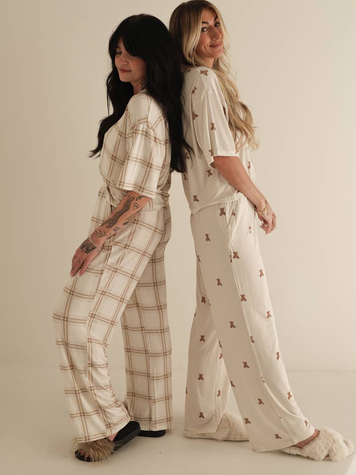 Forever French Baby - Wholesale Lounge Set - Women's - Women's Boxy Tee Lounge Set | Teddy6