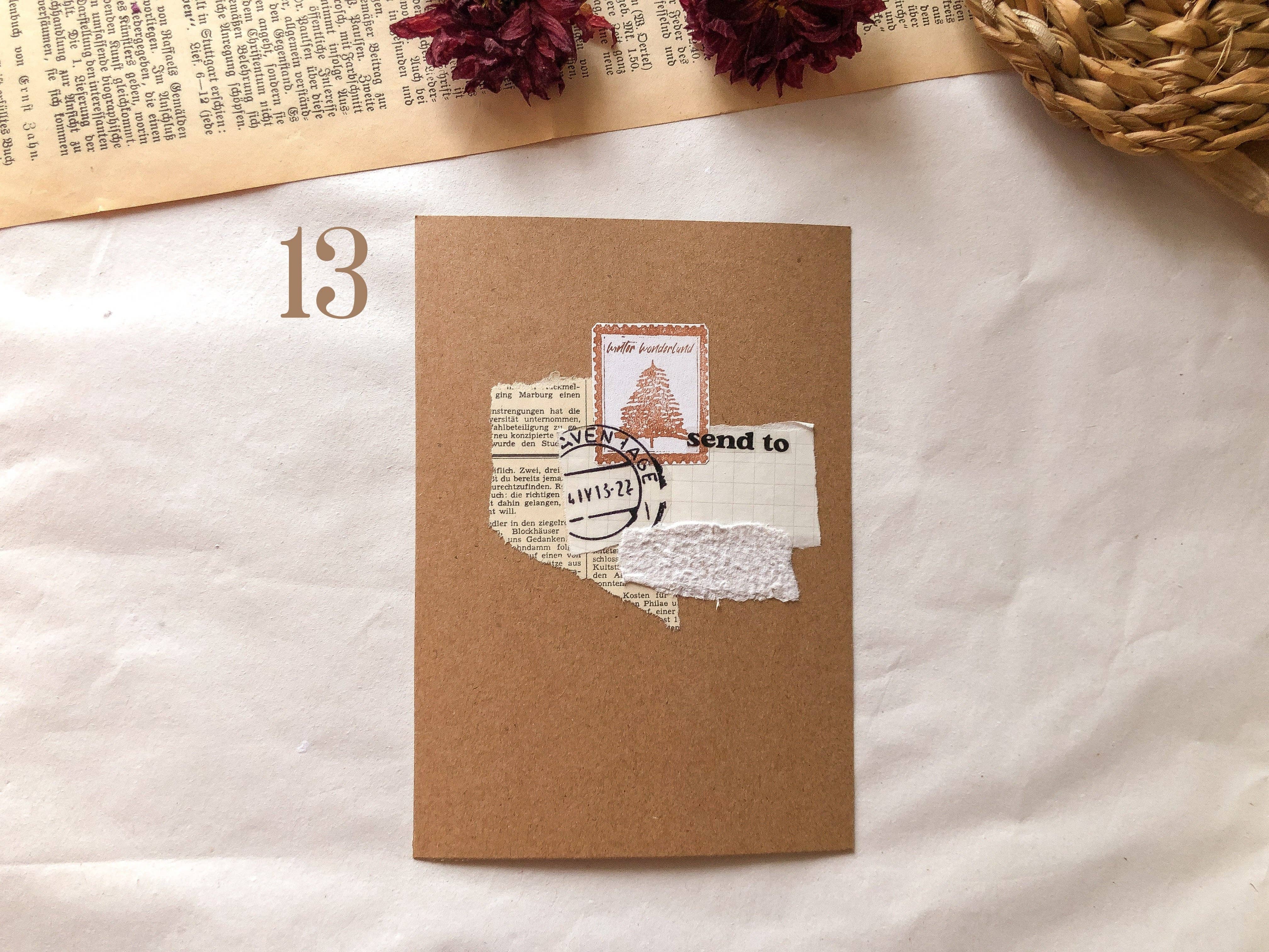 samesjournal - Wholesale Christmas Card - Decorated Christmas Postcards - samesjournal12