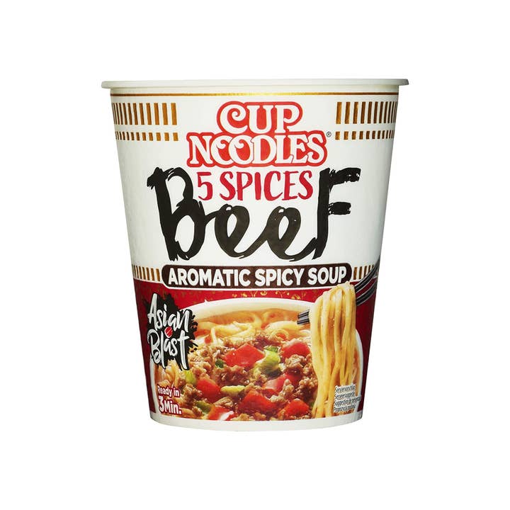 utoppa GmbH - Wholesale Ramen - Nissin Instant Noodles Beef 65 g