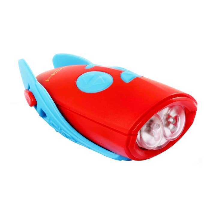 Hornit - Wholesale Bike/Scooter - Kids - Blue & Red Bike Horn with Sound and Light Effects