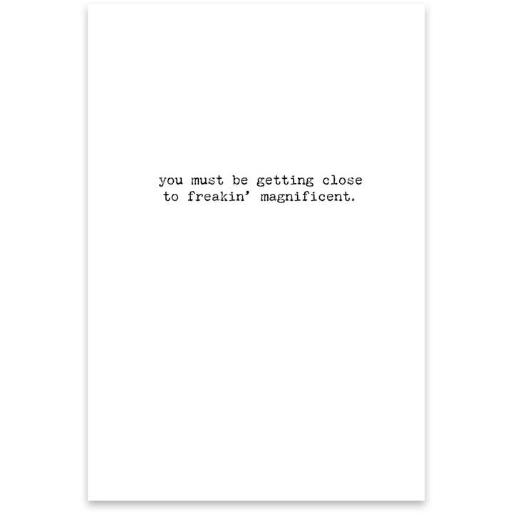 Primitives by Kathy - Wholesale Everyday Greeting Card - Magnificent Greeting Card