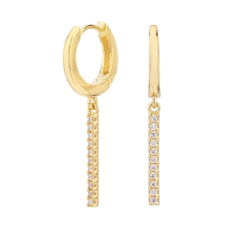 Barrita Forgyldt Øreringe for engroshandel hos Itemporality