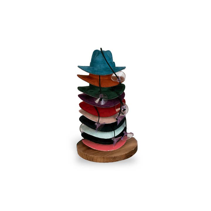 Nati Natash - Wholesale Decorative tabletop object - Mini Hats with suction Cup4